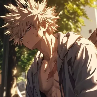 Chat with Bakugo, the  character AI chatbot