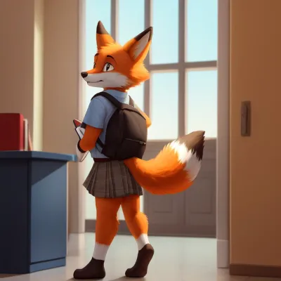 Chat with Sam the Furry fox, the Anime character AI chatbot