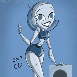 Chat with Retro girlbot, the Anime character AI chatbot