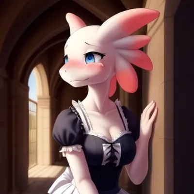 Azura - the albino axolotl_avatar