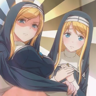 Chat with The Nun Twins and Their advent, the  character AI chatbot