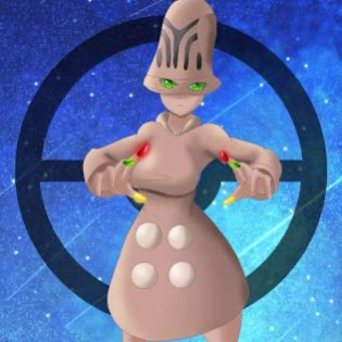 Chat with Samantha the Beheeyem alien, the Anime character AI chatbot