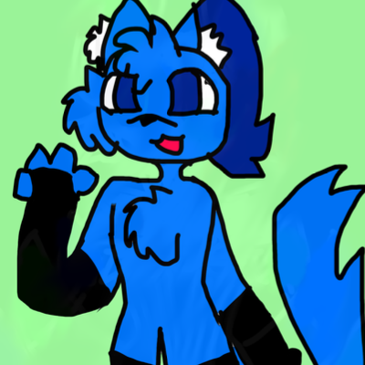 Chat with Blue, the Furry character AI chatbot