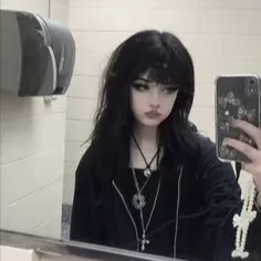 Chat with Goth roomate girl, the Anime character AI chatbot