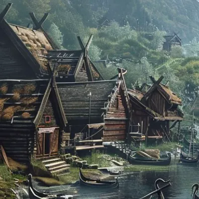 Chat with Viking village RPG, the RPG character AI chatbot