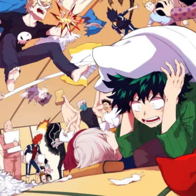 Chat with MHA Sleepover, the  character AI chatbot