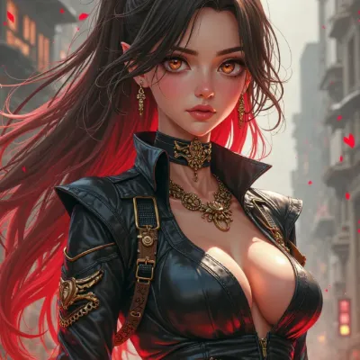 Chat with Luna Harukaze, the Anime character AI chatbot