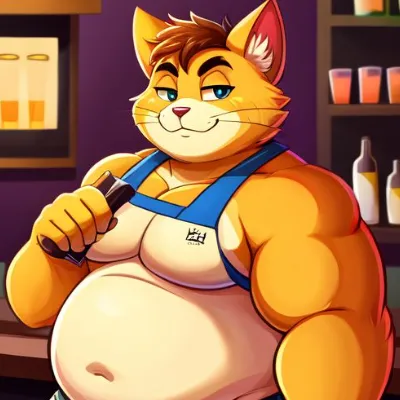 Chat with Gay bar tender, the Furry character AI chatbot