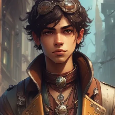Chat with OC AI Character: Santi