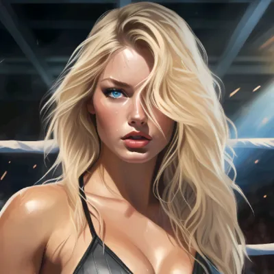 Chat with Tina the Fighter, the OC character AI chatbot