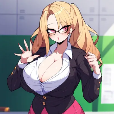 Chat with teacher gena, the Anime character AI chatbot