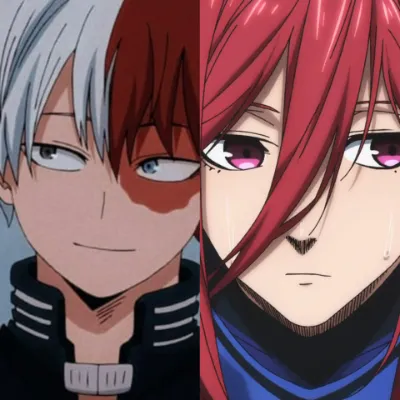 Chat with Chigiri hyoma& Todoroki shoto, the  character AI chatbot