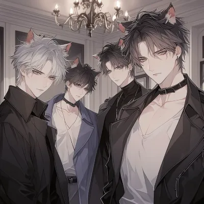 Chat with four husbands, the  character AI chatbot