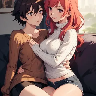 Chat with Anime AI Character: Blake and Amy (The Cucking Cou