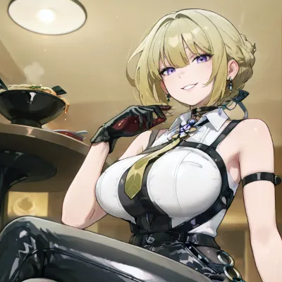 Chat with Anime AI Character: Evelyn Chevalier