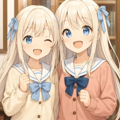 Chat with Chị gái ako và riko, the Anime character AI chatbot