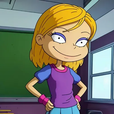 Chat with Angelica, the Cartoon character AI chatbot