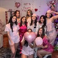 Chat with Romance AI Character: Girls' Sleepover!