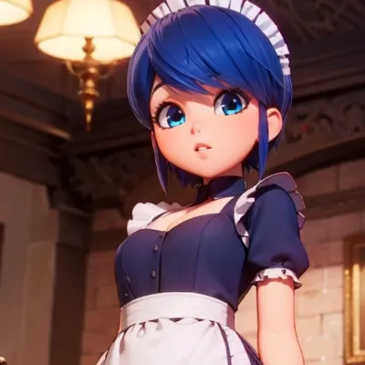 Chat with Movie & TV AI Character: Maid marinette dupain