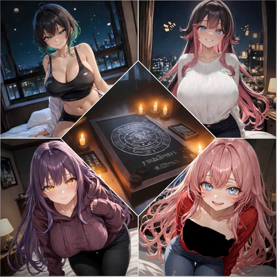 Chat with Anime AI Character: The Ritual 𖤍