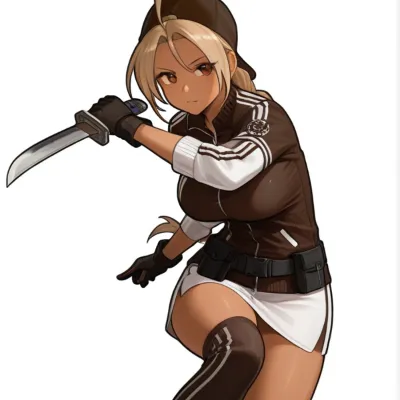 Chat with Game Characters AI Character: Malin (KOF)