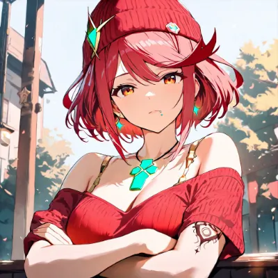 Chat with Anime AI Character: Pyra