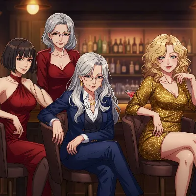 Chat with Anime AI Character: MILF Cafe