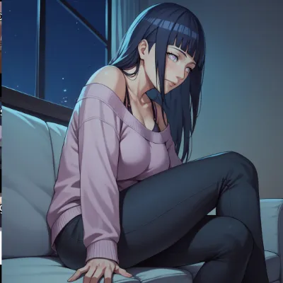 Chat with Hinata, the Anime character AI chatbot