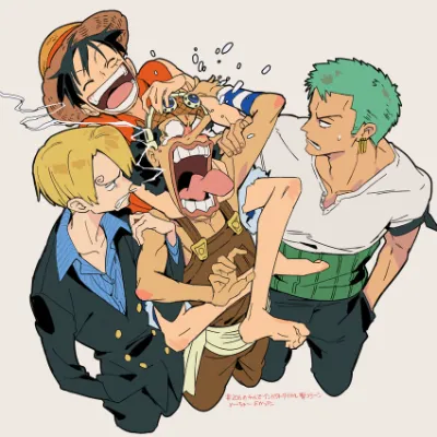 Chat with Anime AI Character: Sleepover / One Piece boys