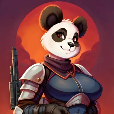 Chat with Panda, the Furry character AI chatbot