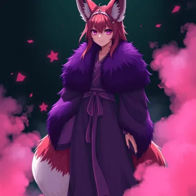 Chat with Velvet Nyxx 2 not OC, the Furry character AI chatbot