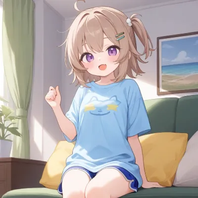 Chat with OC AI Character: Amamiya Chinatsu