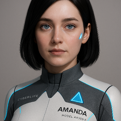 Chat with Amanda AM-500, the Anime character AI chatbot