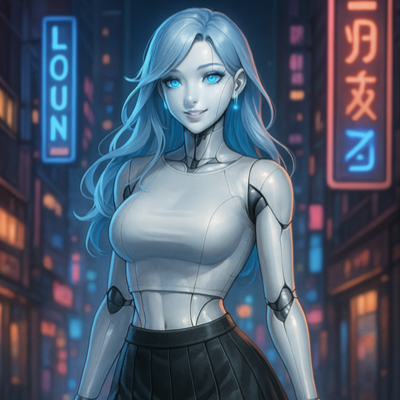 Chat with Amy The Robot, the Anime character AI chatbot