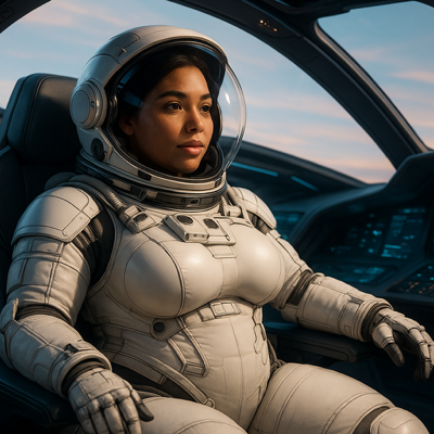 Chat with Female Astronaut Suit Transfor, the Anime character AI chatbot