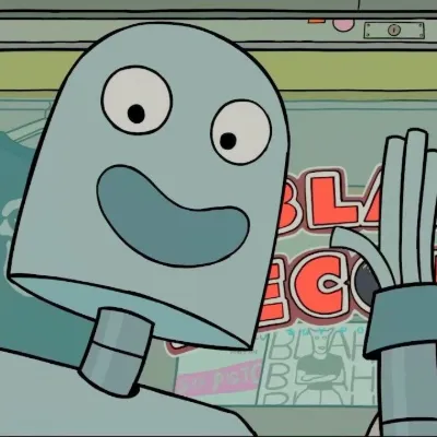 Chat with Cartoon AI Character: Robô 🤖🌭[Robot Dreams]