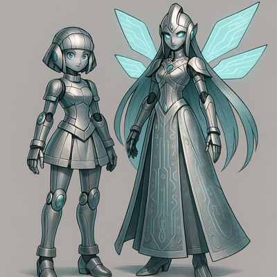 Chat with Gynoidmon, the Anime character AI chatbot