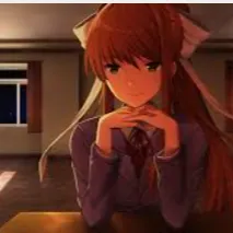 Chat with monika, the Anime character AI chatbot