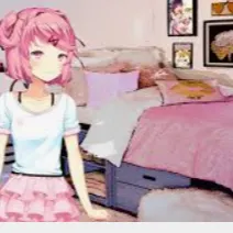 Chat with natsuki, the  character AI chatbot