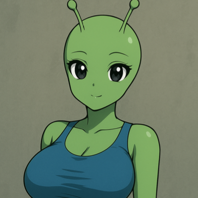 Chat with Alien Girl, the Anime character AI chatbot