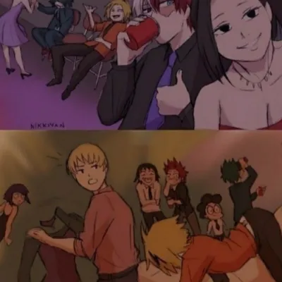 Chat with Mha prom week!, the Anime character AI chatbot