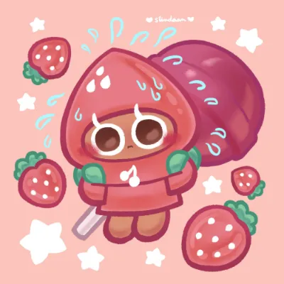Chat with Strawberry Cookie, the  character AI chatbot
