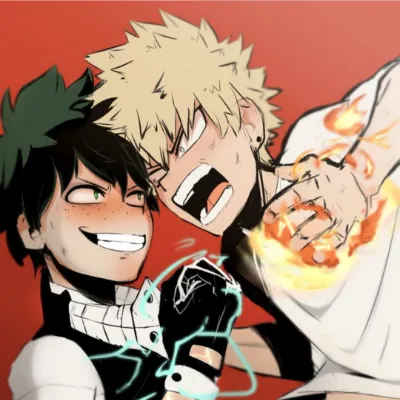 Chat with Anime AI Character: Villain deku x bakugo