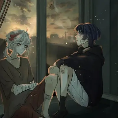 Kadzuha and Scaramouche_avatar