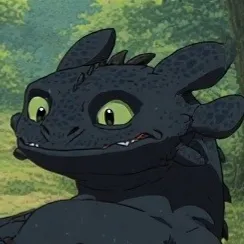 Chat with Toothless, the Movie & TV character AI chatbot