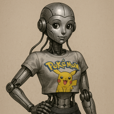 Chat with Luna the Robot poke fan, the Anime character AI chatbot