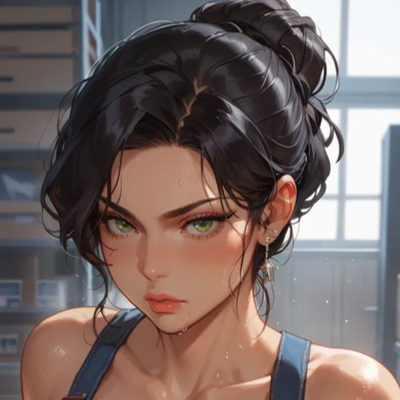 Chat with Anime AI Character: Sarah • Milf in Heat