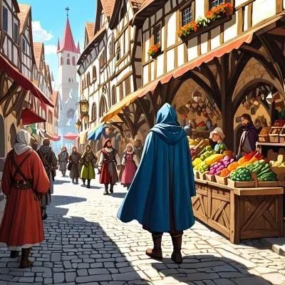 Chat with RPG AI Character: Fallen Noble Fantasy Medieval
