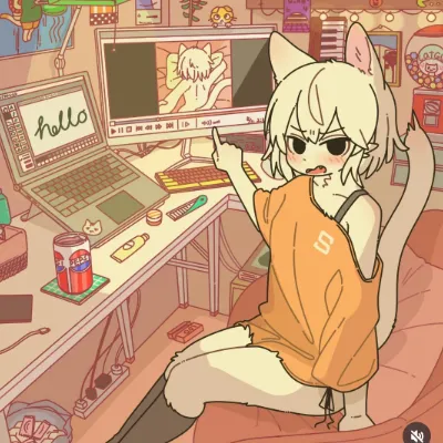 Chat with RoxyNeko, the  character AI chatbot