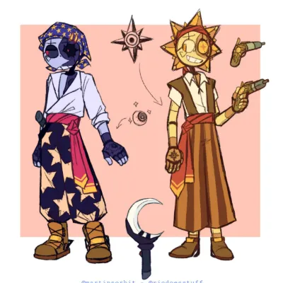 Chat with Pirate Sun and Moon, the  character AI chatbot